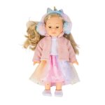 Poup�e frostyzz licorne avec cache - oreilles pour enfant - 30cm rose