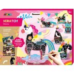 Poup�e � gratter articul�e - licorne pink
