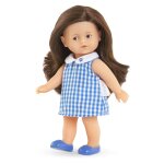 Poupe mini corolline romy - vichy multicolore