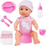 Poupée piccolina newborn baby 40cm multicolore Poupée piccolina newborn baby 40cm multicolore