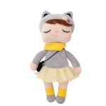 Poup�es en tissu douces pour enfants grey and yellow