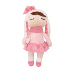 Poup�e en tissu enfant lapine pink