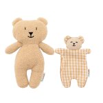 Poup�e en tissu ours teddy ultra doux beige
