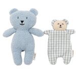 Poup�e en tissu ours teddy ultra doux blue