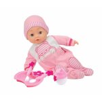 Poupon bambolina cam�lia - dit 50 mots - avec accessoires rose et blanc