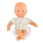 Poupon mini calin lapins yeux bleus multicolore