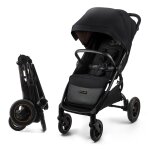 Poussette canne compacte lgre 27 kg noir