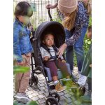 Poussette - canne multiposition vertbaudet facilcity 2 noir / gris