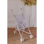 Poussette - canne pour poupon fleurette vintage Poussette - canne pour poupon fleurette vintage