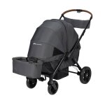 Poussette chariot double helios mineral graphite