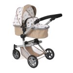 Poussette combine 2 en 1 mika beige