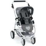 La poussette combin�e 3 en 1 emotion all in pour poup�es gris