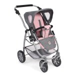 La poussette combin�e pour poup�e 3 en 1 emotion all in - coloris 15 gris et rose