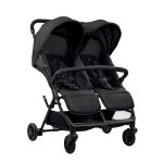 Poussette double henry noir