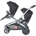 Poussette double ds la naissance evolutwin noir