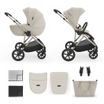 Poussette �volutive 2 en 1 suspension am�lior�e pour enfants � 22 kg beige / sand dune