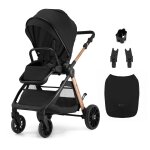 Poussette kinderkraft vesto 2 pliage avec assise install�e, si�ge r�versible jusqu � 22 kg, roues 8 / ...