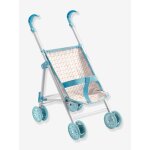 Poussette m�tal - 44 cm - pomea - bleu