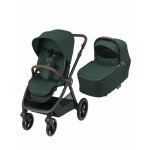 Poussette naissance oxford avec nacelle sense vert twillic
