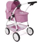 Poussette pour poup�es 3 en 1 emotion jean rose