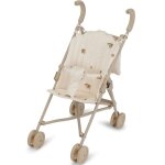 Poussette pour poupée ecru, jaune, vert Poussette pour poupée ecru, jaune, vert