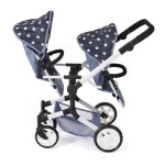Poussette de poup�e linus duo bleu
