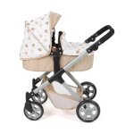 Poussette pour poup�e mila beige