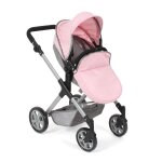 Poussette pour poup�e mila gris rose