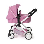 Poussette pour poup�e mila rose