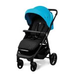 Poussette rose embl�matique noir et bleu