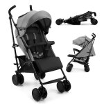 Poussette siesta 2 pliage canne jusqu � 22 kg, l�g�re 7, 9 kg, repose - pieds r�glable, capote ventil�e ...