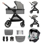 Poussette trio esme 3in1 + siège auto mink pro i - size gris Poussette trio esme 3in1 + siège auto mink pro i - size gris