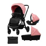 Poussette trio genius rose
