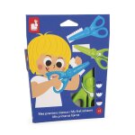 Mes premiers ciseaux, 3 dcoupe - colo multicolore