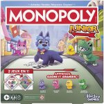 Premier jeu de soci�t� enfant monopoly junior 2 en 1 multicolore