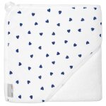 Ma premi�re cape de bain en bambou lovio imprim� coeurs