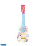 Ma premi�re guitare en bois licorne bleu