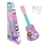 Ma premi�re guitare gabby et la maison magique, 6 cordes nylon, 53 cm, guide inclus rose