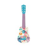 Ma premire guitare stitch - 6 cordes en nylon, 53 cm, guide inclus bleu
