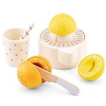 Presse - agrumes en bois beige