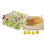 Presse - fleurs et feuilles prairie multi - coloured