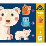 Primo puzzle dans la fort multicolore