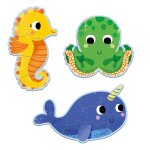 Primo puzzle dans la mer multicolore