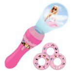 Projecteur � histoires et lampe torche barbie rose