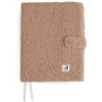 Prot�ge de carnet de sant� boucle biscuit marron