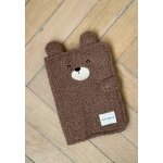 Protge carnet de sant clins marron