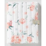 Prot�ge carnet de sant� eau de rose �cru / rose