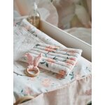 Prot�ge carnet de sant� eau de rose �cru / rose