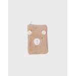 Protge carnet de sant fausse fourrure - lily beige