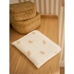 Protge carnet de sant en gaze de coton teddy